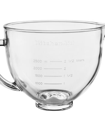 Glasskål Til Køkkenmaskine     Liter