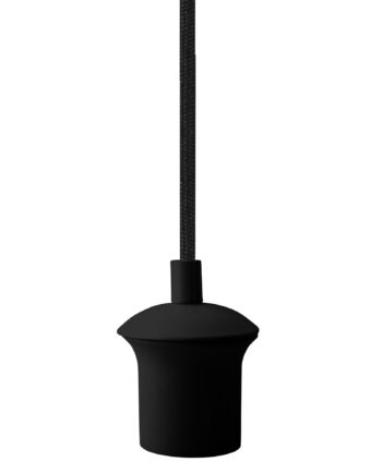 Globen Lighting Lampeophæng 120 Cm E27  Sort
