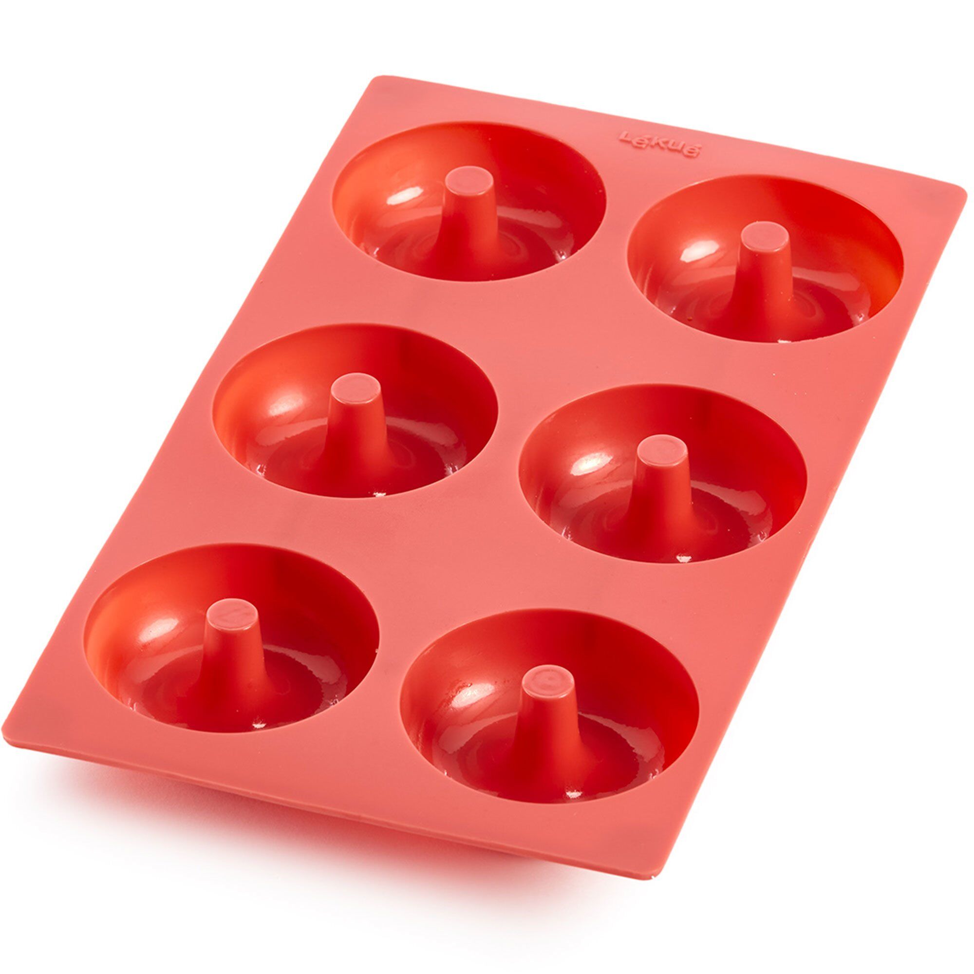 Gourmet Donutform Rød Stk