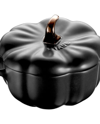 Græskar Cocotte Mat Sort     Liter