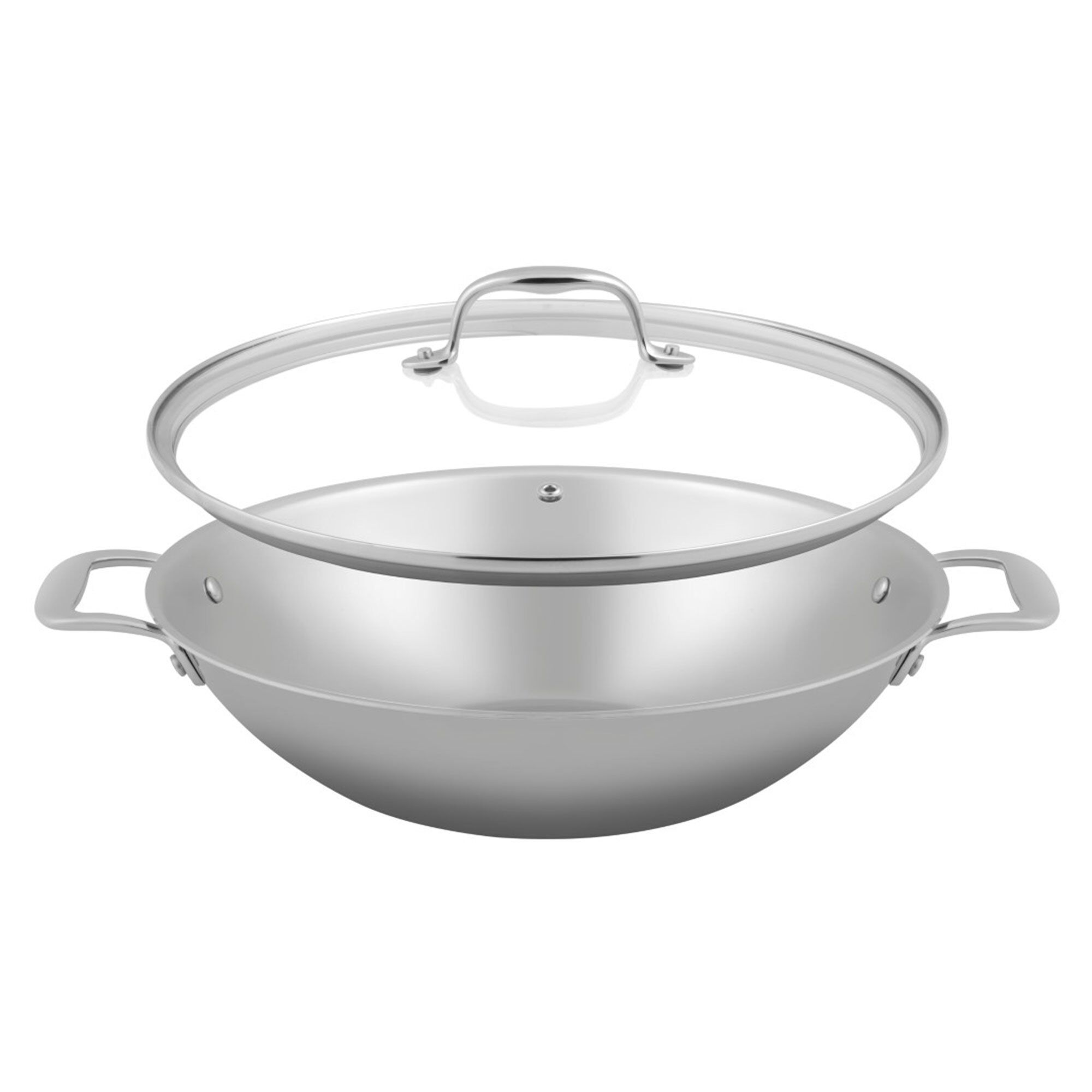 Green Cooking Wok Med Låg