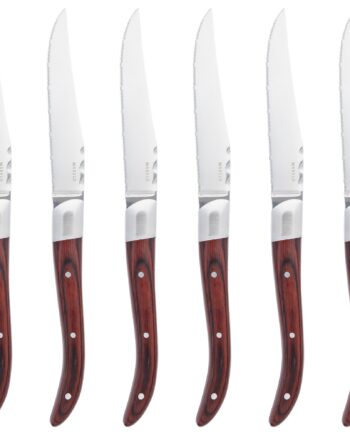 Grillknive  Rødt Pakkatræ    Stk
