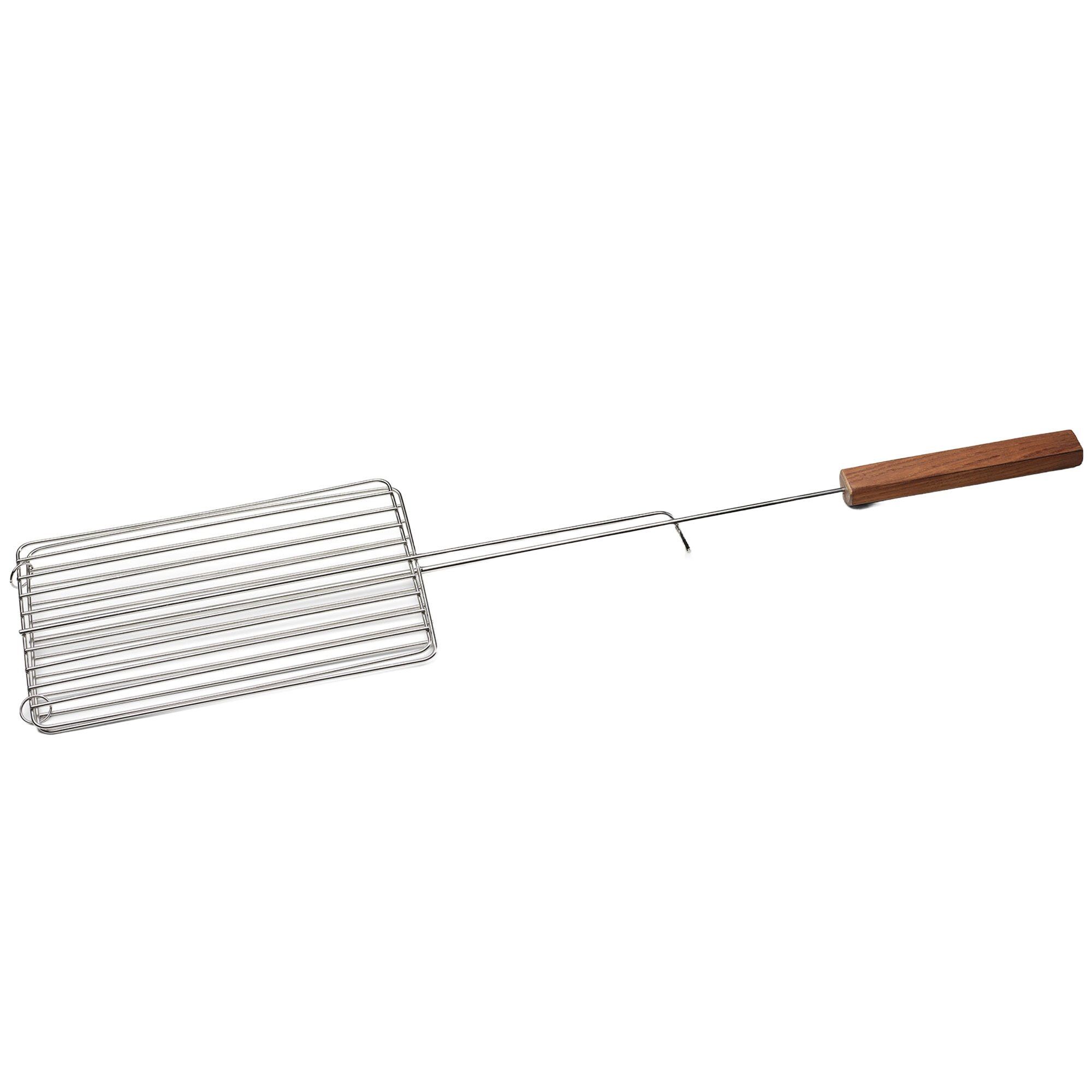 Grillrist Med Håndtag Rustfrit Stål