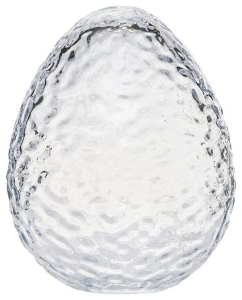 Gry æg Påskepynt 16 Cm  Clear