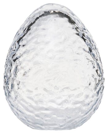 Gry æg Påskepynt 12 Cm  Clear