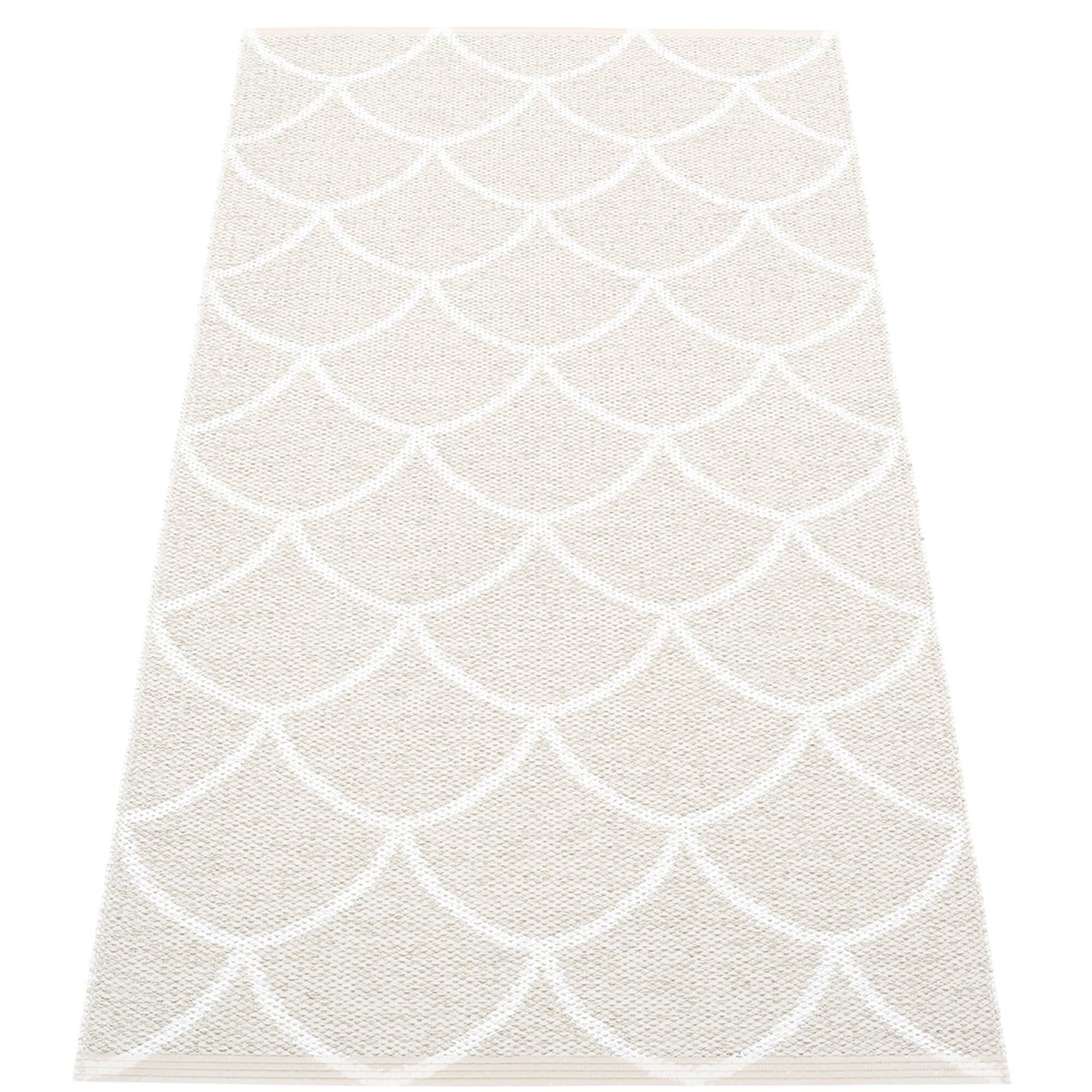 Gulvtæppe Kotte 70 150 Cm Fossil Grey White