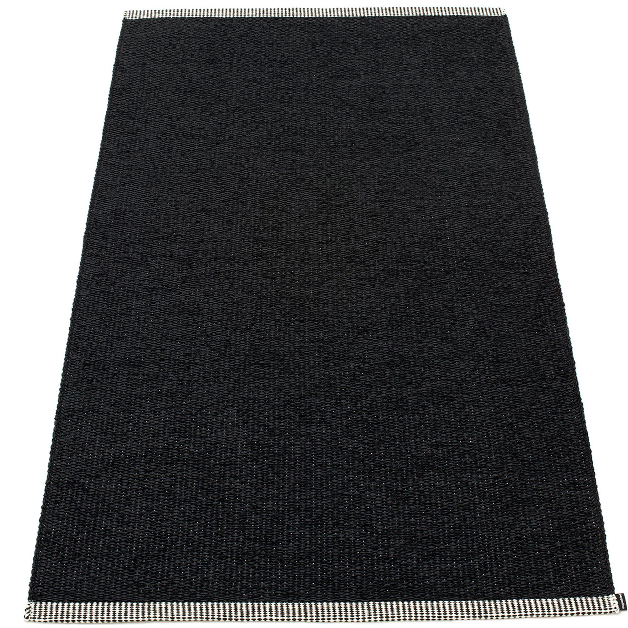 Gulvtæppe Mono 85 160 Cm Black