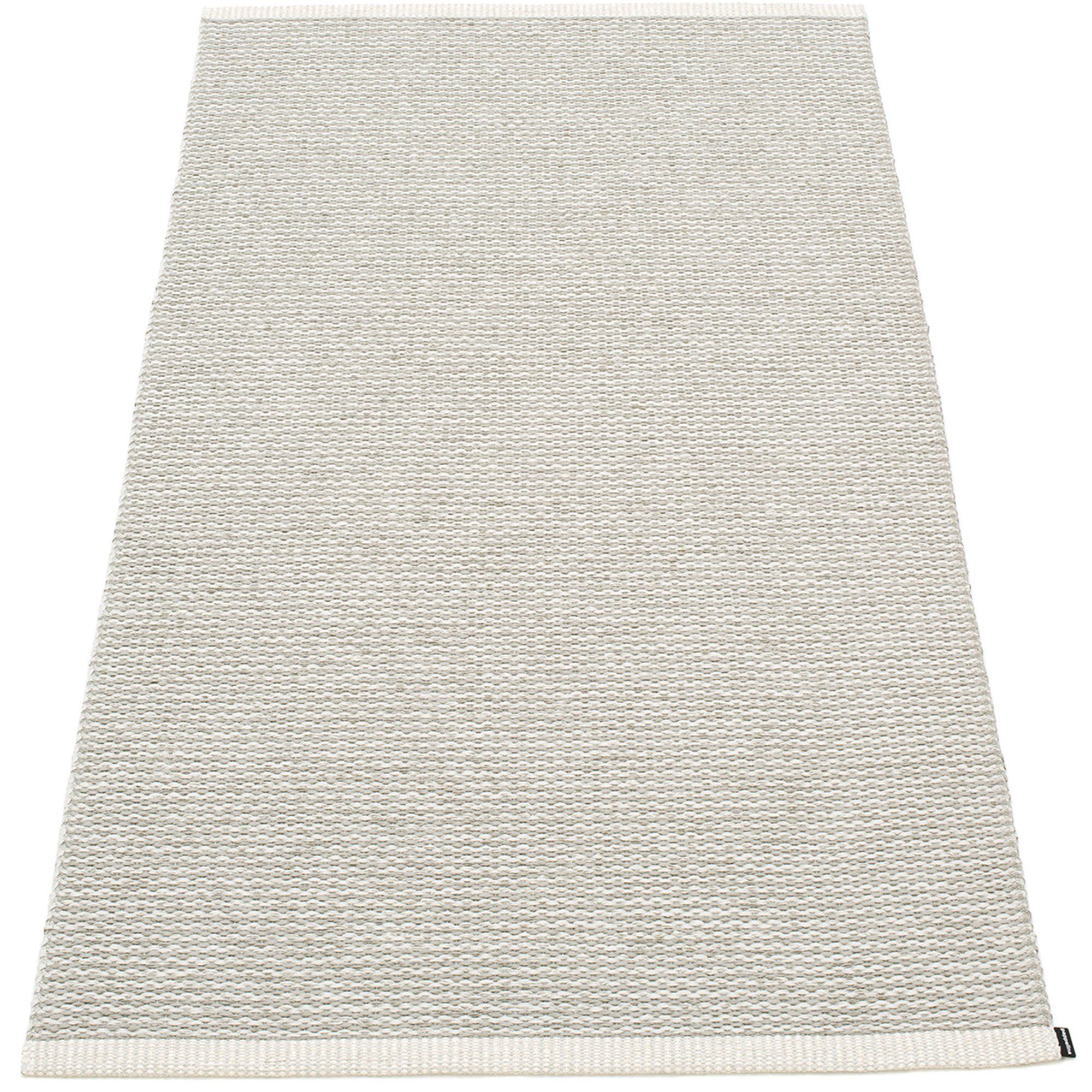Gulvtæppe Mono 85 160 Cm Fossil Grey White Grey
