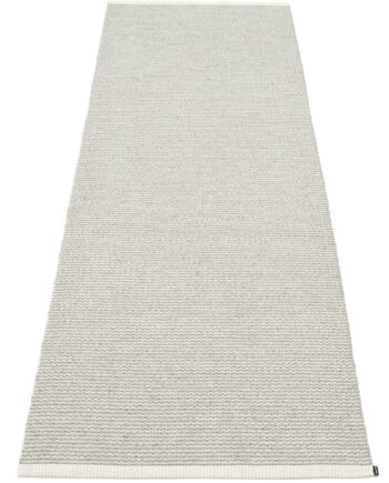 Gulvtæppe Mono  85   260 Cm  Fossil Grey White Grey