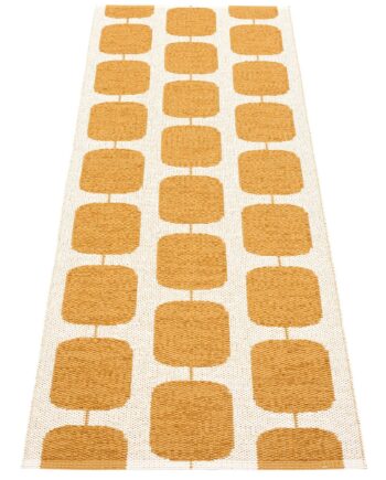 Gulvtæppe Sten  70   200 Cm  Ochre Vanilla