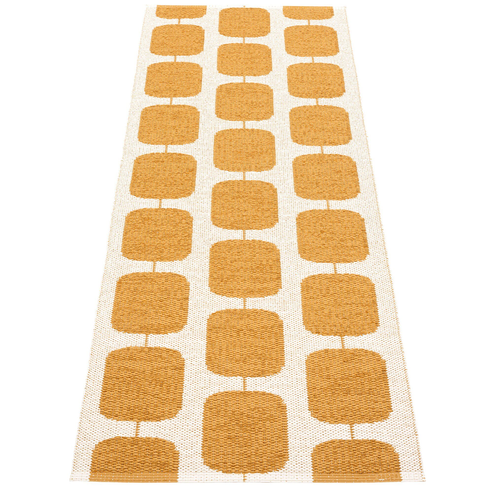 Gulvtæppe Sten 70 200 Cm Ochre Vanilla