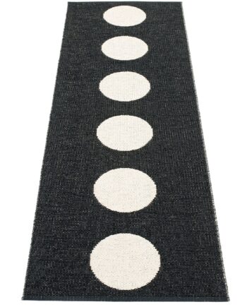 Gulvtæppe Vera  70   225 Cm  Black Vanilla