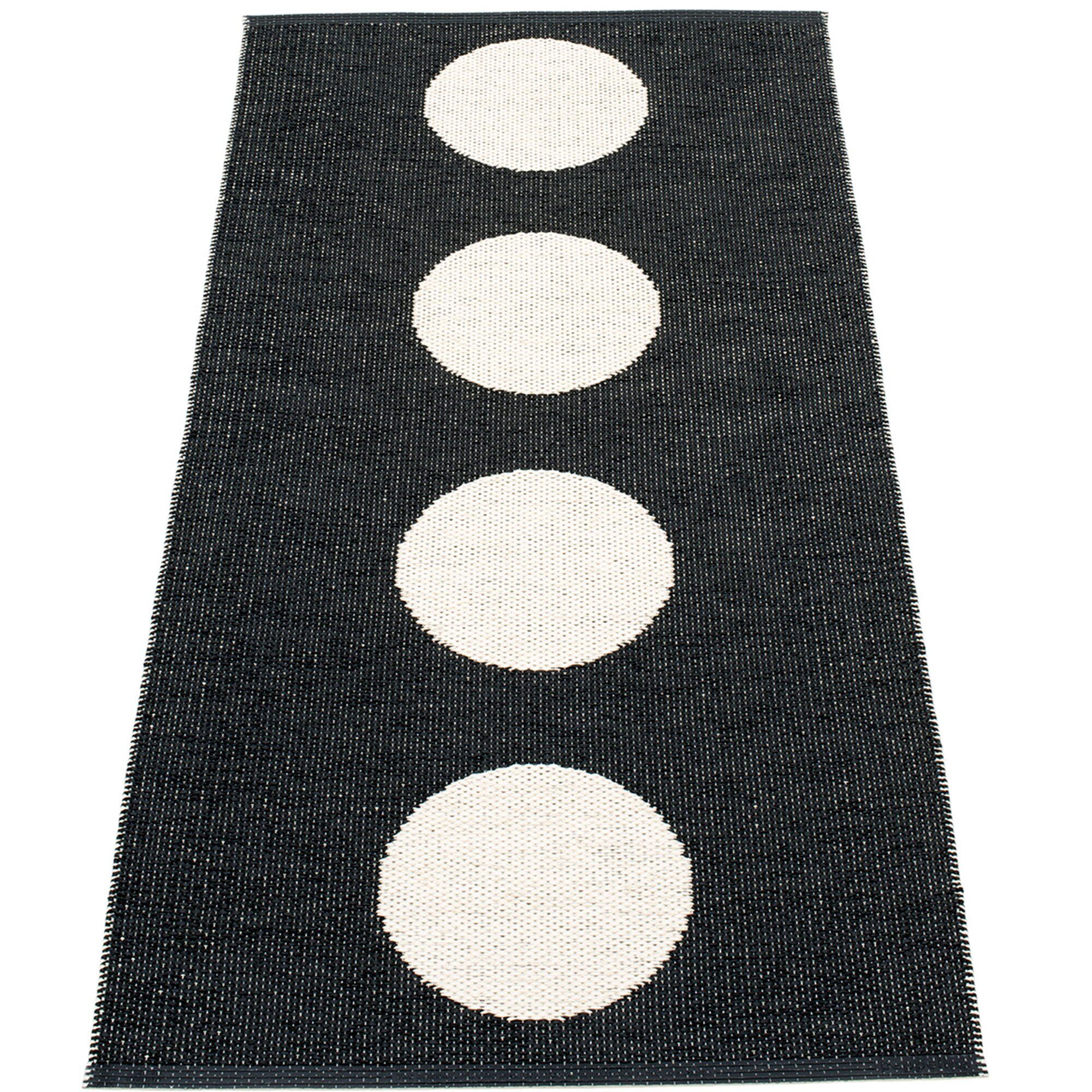 Gulvtæppe Vera 70 150 Cm Black Vanilla