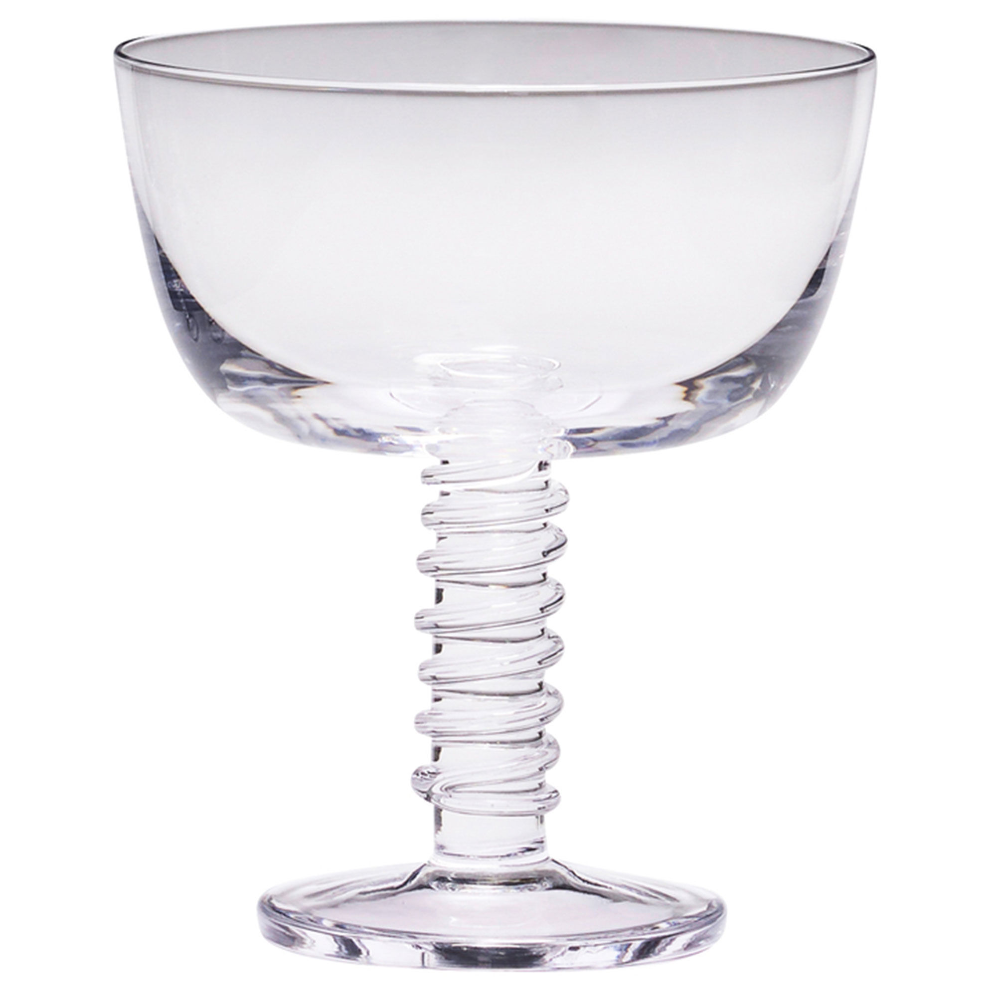 Hübsch Clink Champagneglas Klar