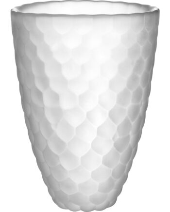 Hallon Vase 16 Cm  Frosted Glas