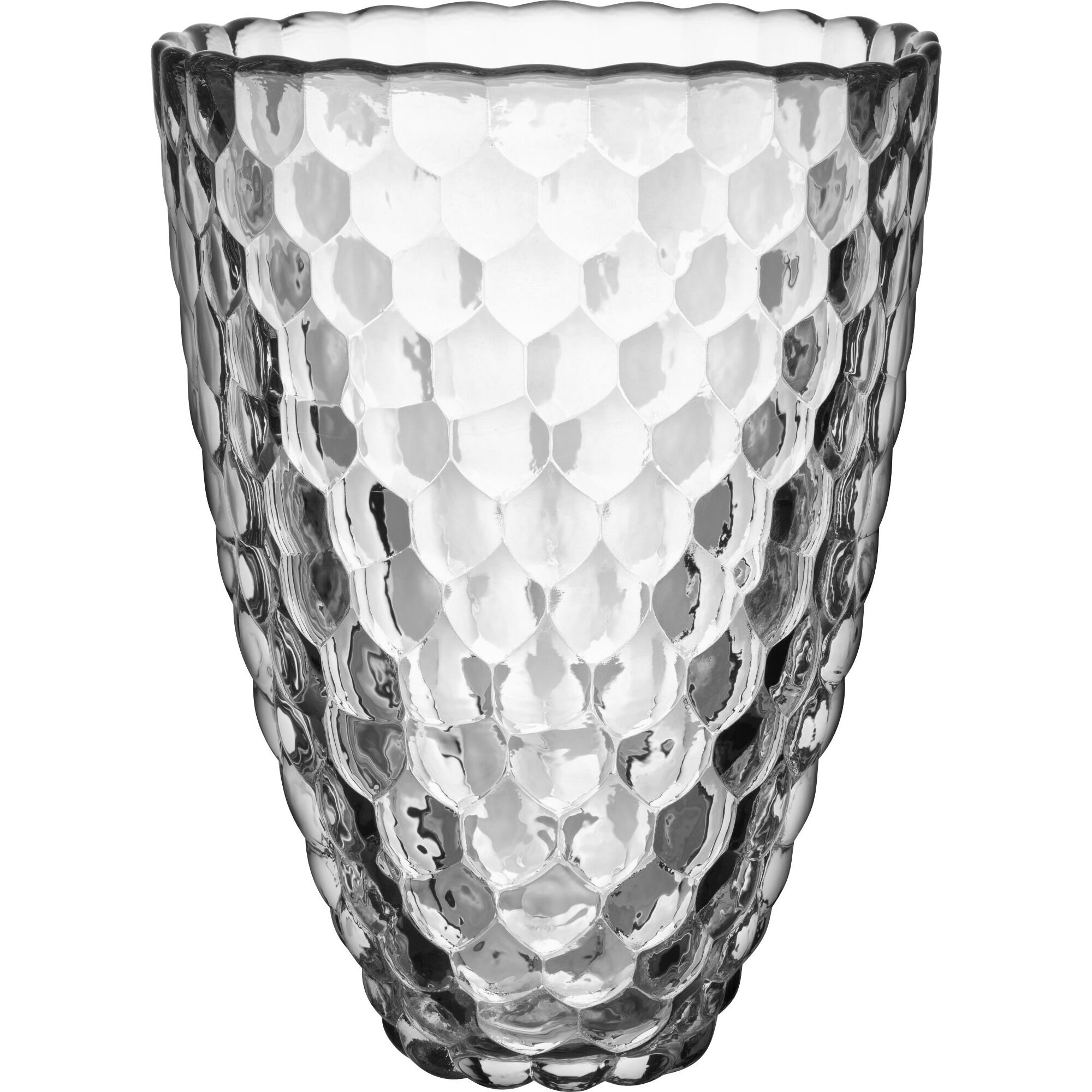 Hallon Vase 20 Cm Klar