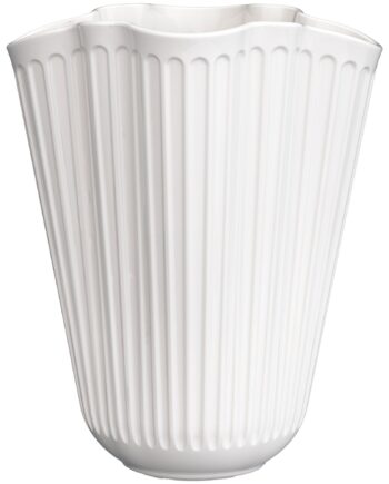 Hammershøi Unfold Vase 20   Cm  Hvid