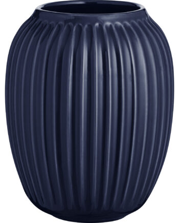 Hammershøi Vase  20 Cm Indigoblå