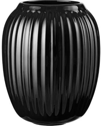 Hammershøi Vase 21 Cm  Sort