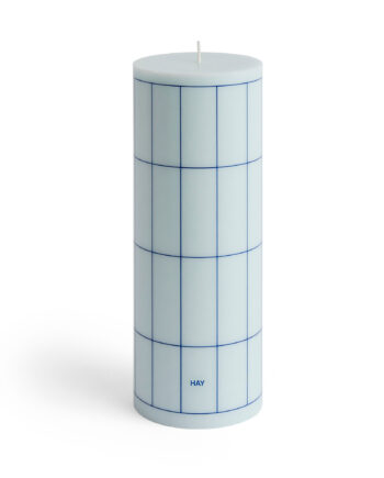 Hay Bloklys   Light Blue Blue Grid Check