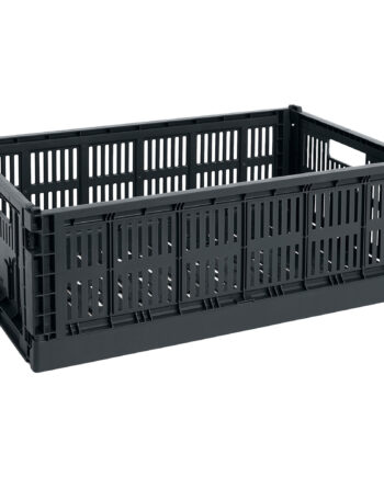 Hay Colour Crate Large Opbevaringskasse  Charcoal