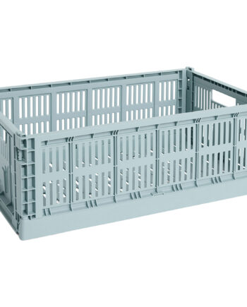 Hay Colour Crate Large Opbevaringskasse  Dusty Blue