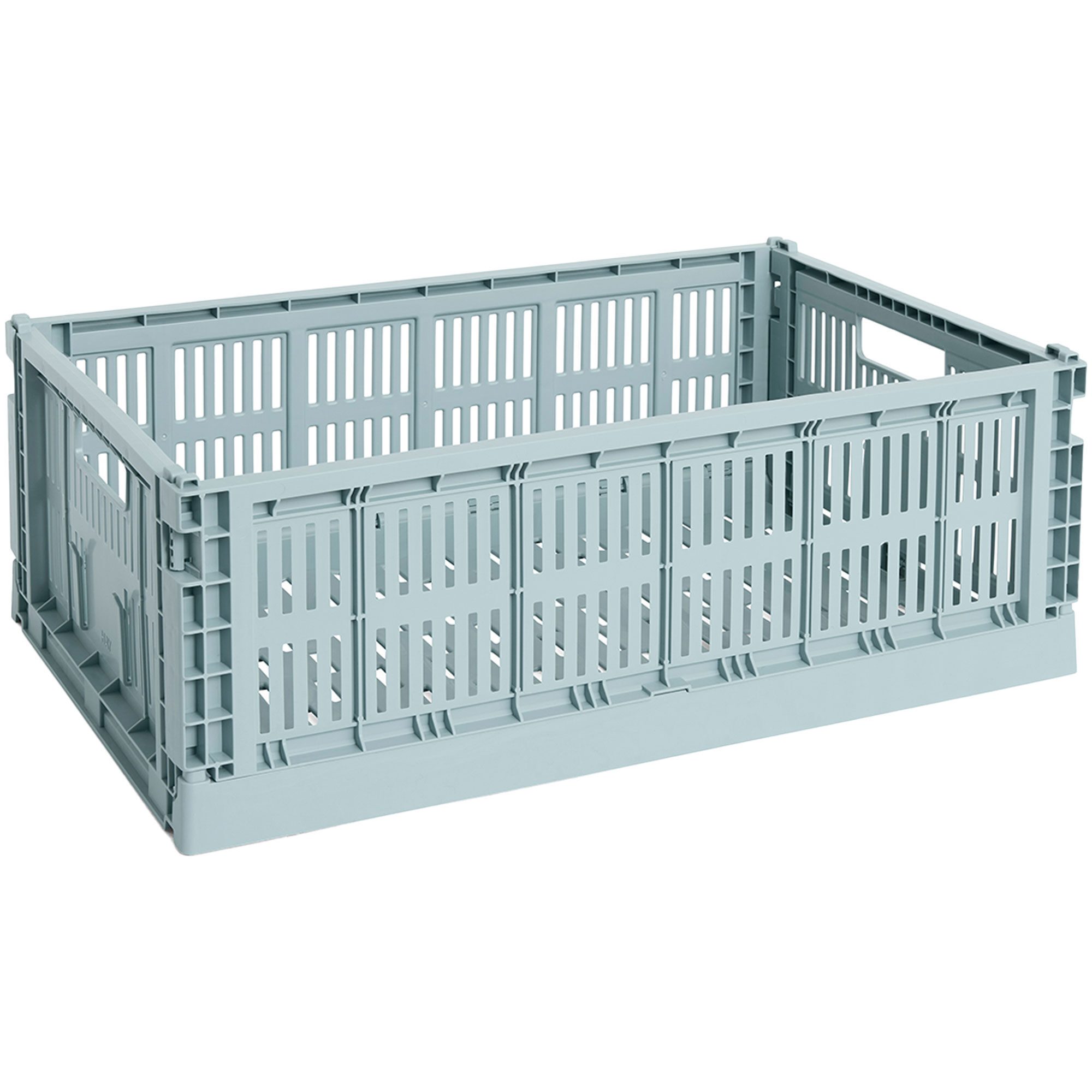 Hay Colour Crate Large Opbevaringskasse Dusty Blue