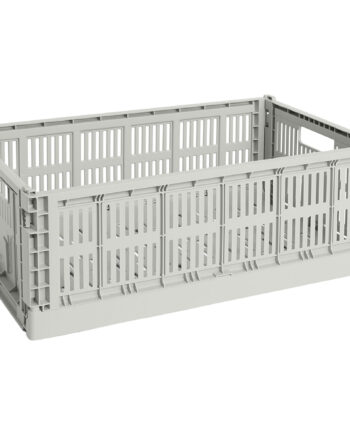 Hay Colour Crate Large Opbevaringskasse  Grå