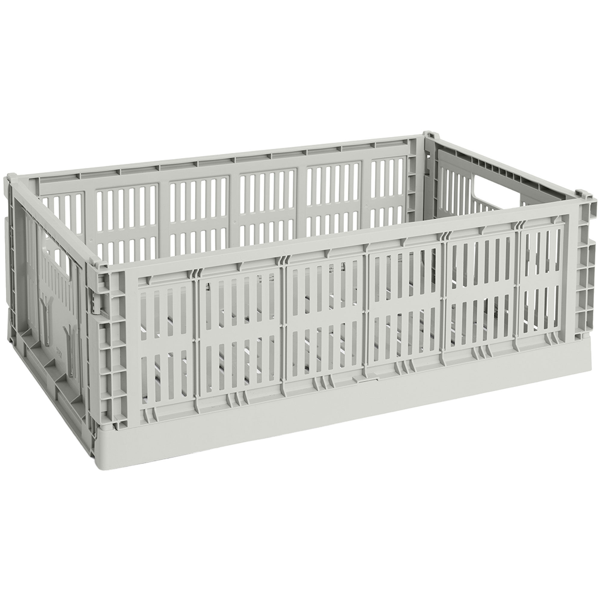 Hay Colour Crate Large Opbevaringskasse Grå