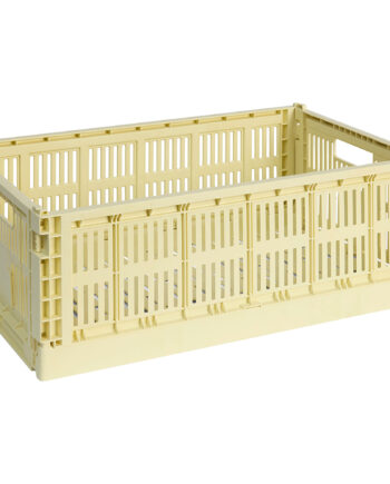 Hay Colour Crate Large Opbevaringskasse  Lysegul
