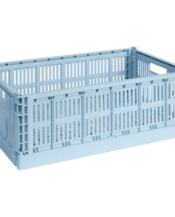 Hay Colour Crate Large Opbevaringskasse  Soft Blue