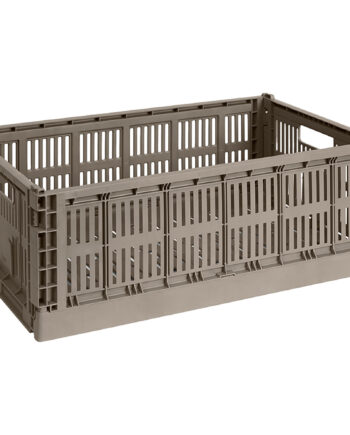 Hay Colour Crate Large Opbevaringskasse  Warm Grey
