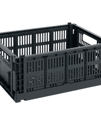 Hay Colour Crate Medium Opbevaringskasse  Charcoal