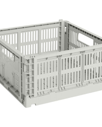 Hay Colour Crate Medium Square Opbevaringskasse  Grå