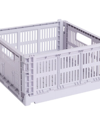 Hay Colour Crate Medium Square Opbevaringskasse  Lavendel