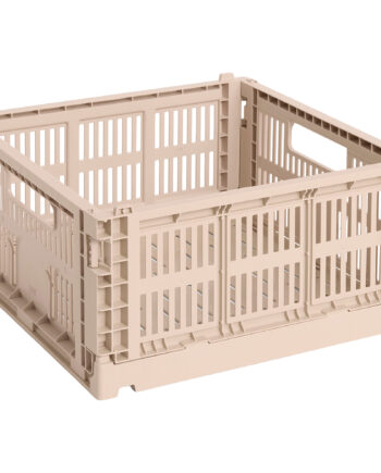 Hay Colour Crate Medium Square Opbevaringskasse  Powder