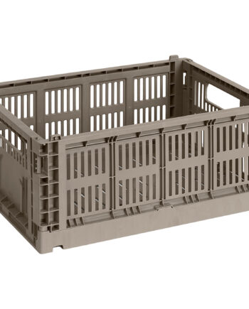 Hay Colour Crate Medium  Warm Grey