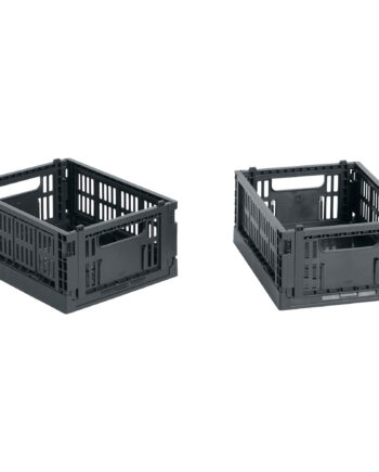 Hay Colour Crate Mini Opbevaringskasse  Charcoal    Stk