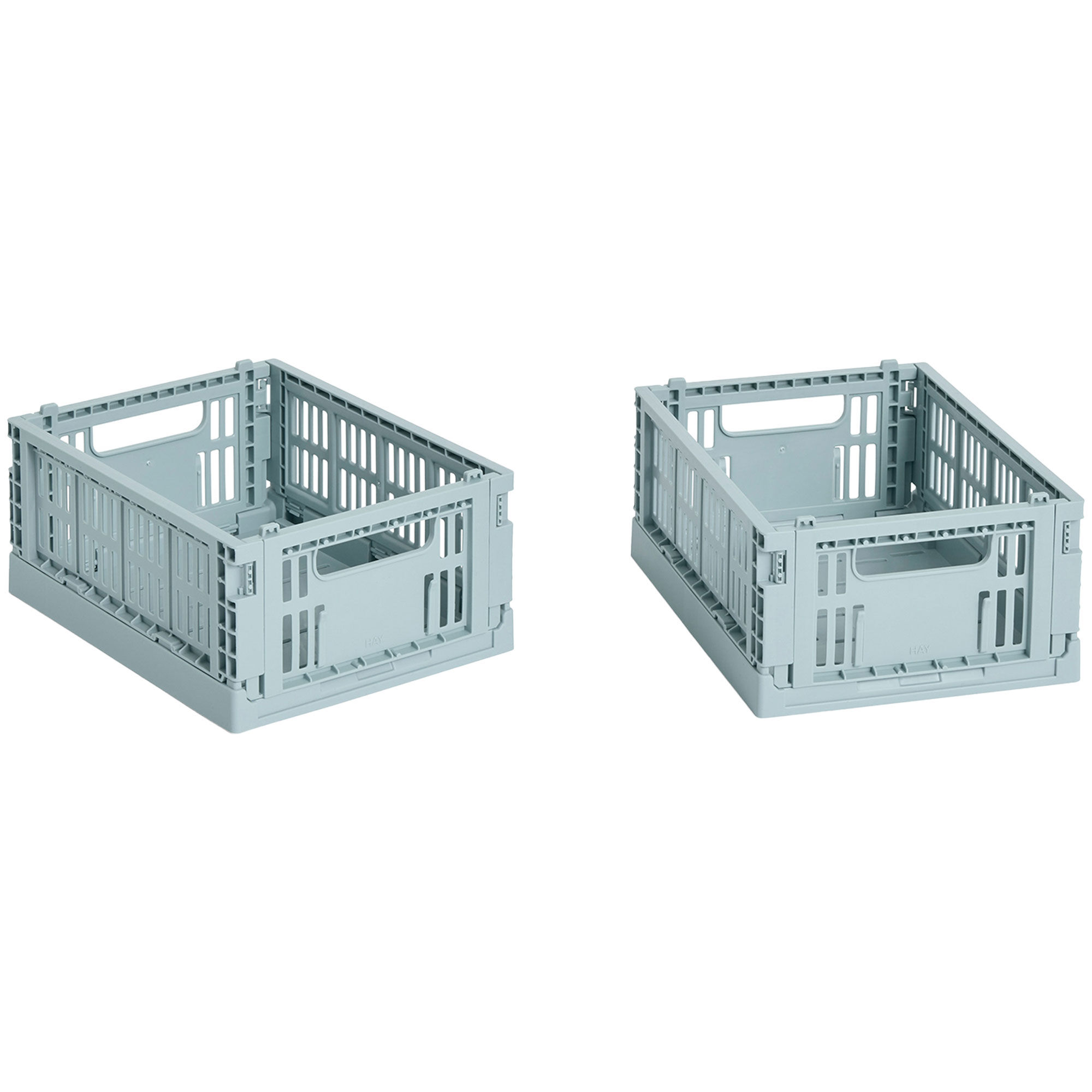Hay Colour Crate Mini Opbevaringskasse Dusty Blue Stk