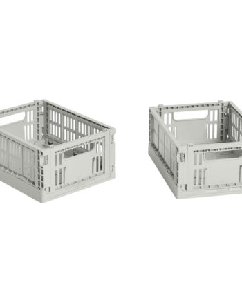 Hay Colour Crate Mini Opbevaringskasse  Grå    Stk