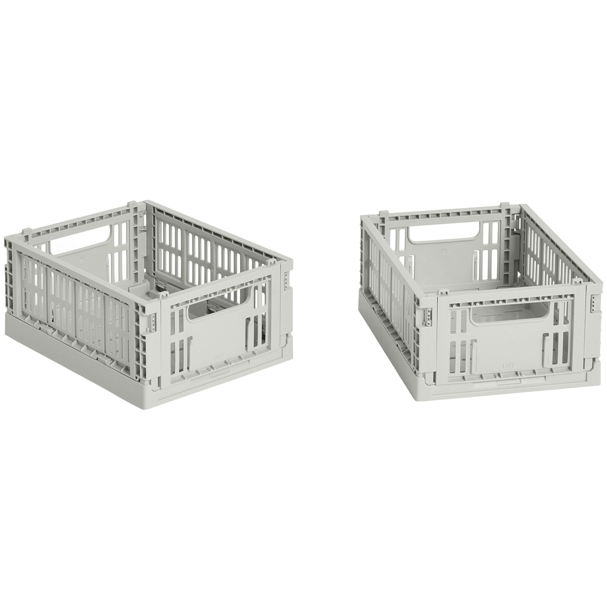 Hay Colour Crate Mini Opbevaringskasse Grå Stk
