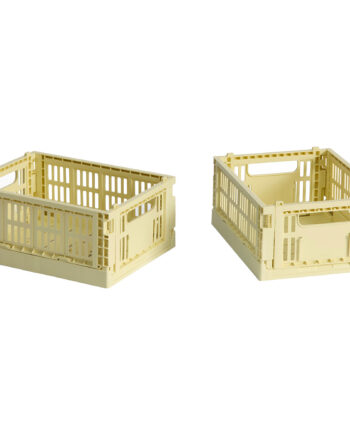 Hay Colour Crate Mini Opbevaringskasse  Lysegul    Stk