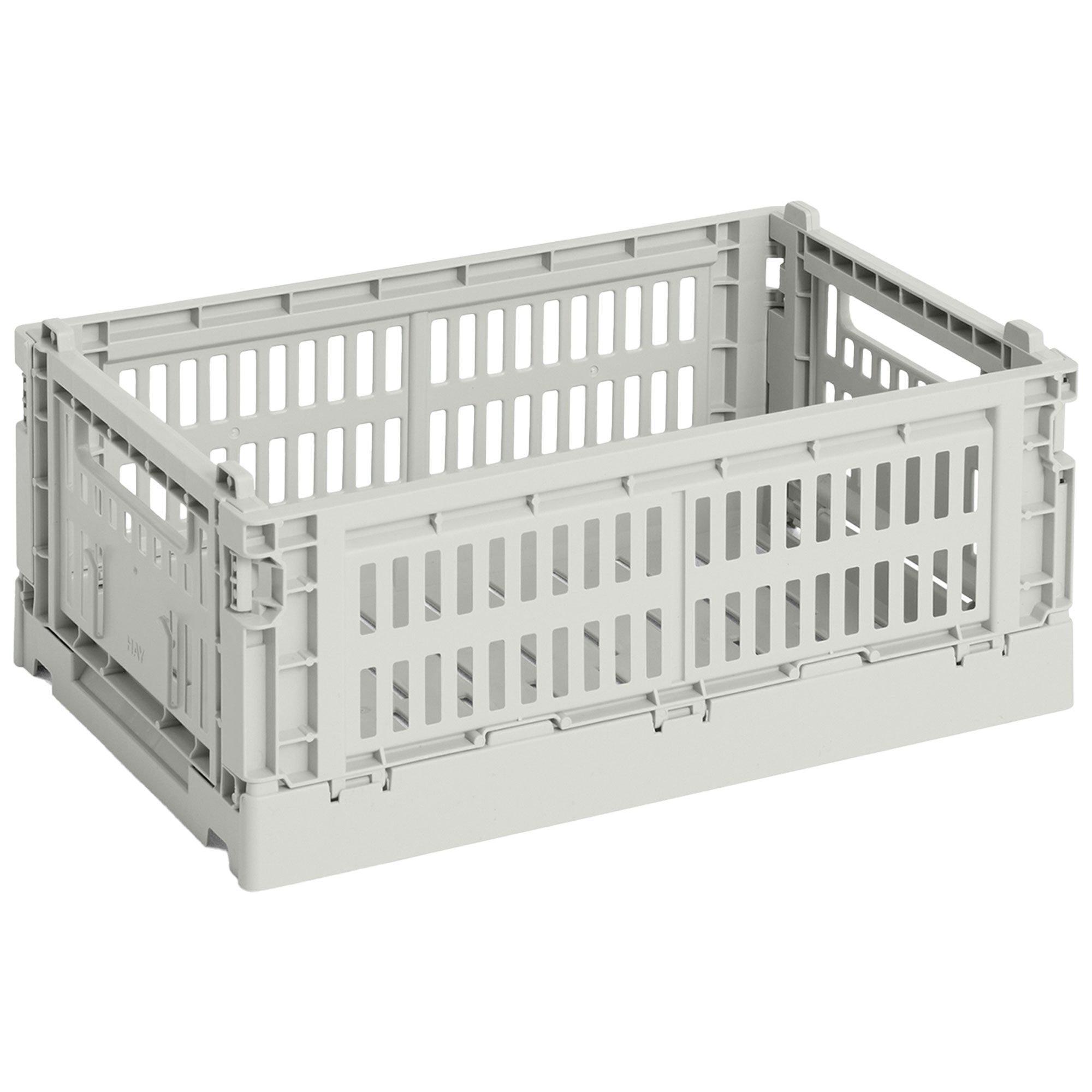 Hay Colour Crate Small Opbevaringskasse Grå