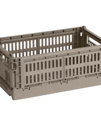 Hay Colour Crate Small Opbevaringskasse  Warm Grey