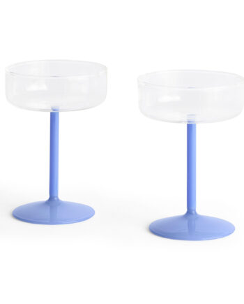 Hay Tint Coupéglas Clear Jade  -blue 2stk