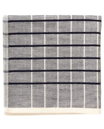 Herman Stribet Viskestykke 50   50 Cm  Maritime Blue