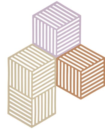 Hexagon Bordskåner  Lupin Sand    Stk
