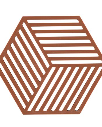 Hexagon Bordskåner  Terrakotta