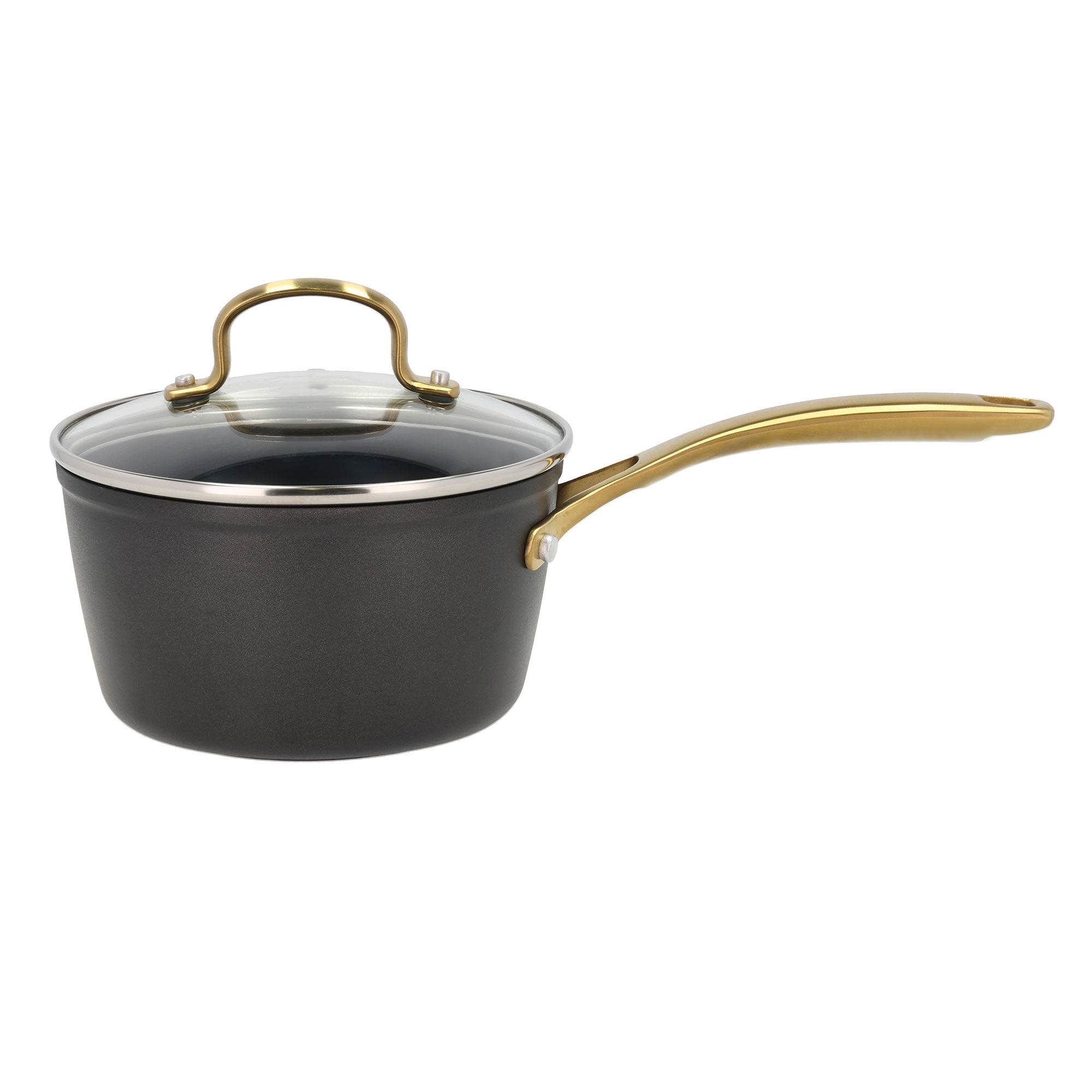 Holm Brasserie Gryde Glaslåg Liter Sort