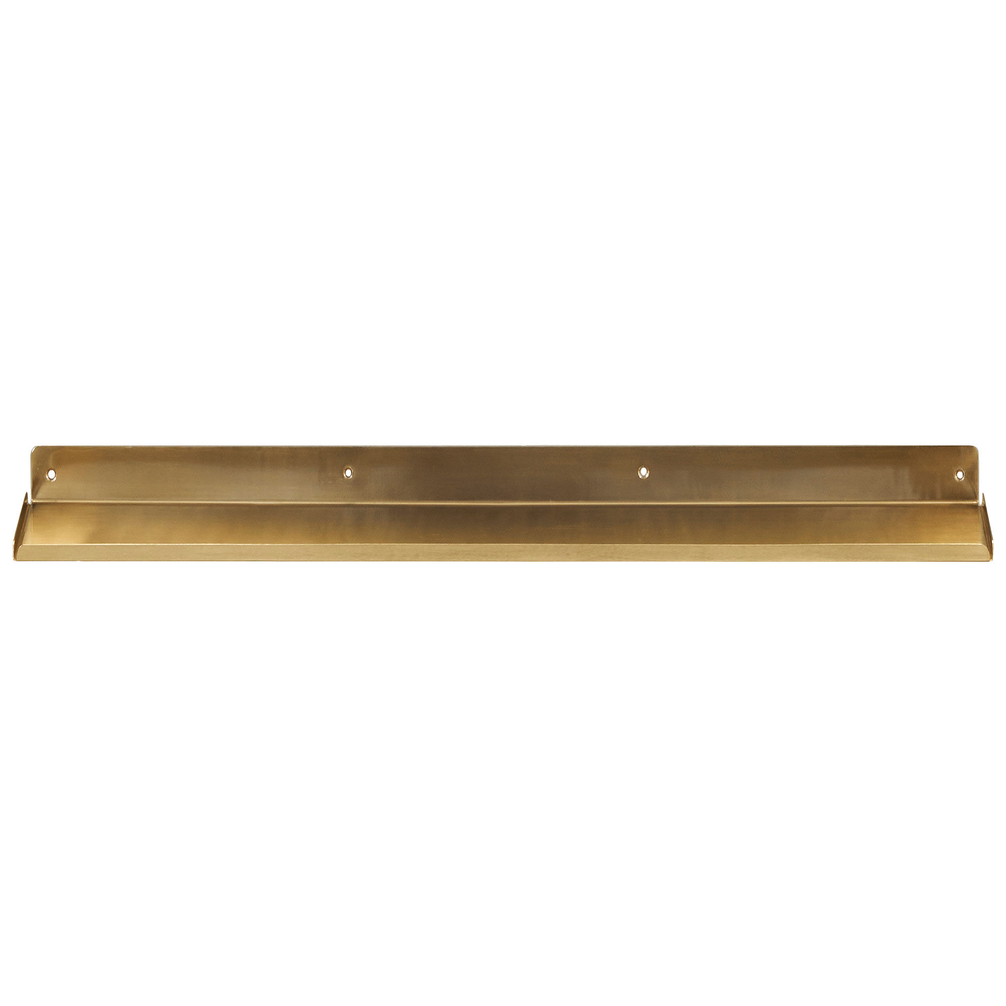 House Doctor Ledge Vægghylde 80 Cm Messing
